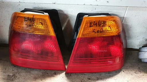 achterlicht links of rechts oranje/rood BMW 3-serie E46 sedan