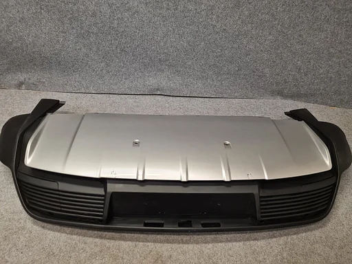 PORSCHE TAYCAN DIFUSSER ACHTERBUMPER ORIGINEEL