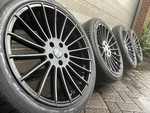 set 21 inch BMW X5 E70 F15 E71 X6 F16 Hamann breedset velgen
