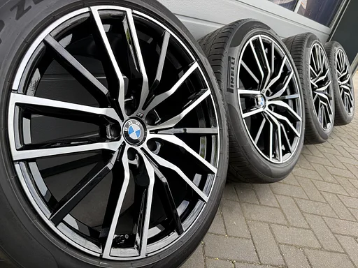 nieuwe set 21 inch BMW X5 E70 F15 E71 X6 F16 breedset velgen