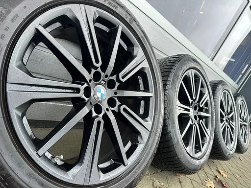 Set 20 inch originele BMW velgen X5 X6 G05 G06 winterbanden