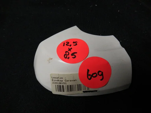 Te koop caravan eindkap nr609 12,5x8,5cm