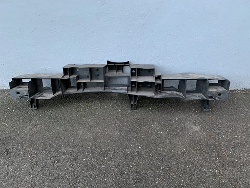 Renault twingo II 2011 - 2014 bumperbalk bumperframe achter