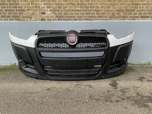 voorbumper fiat doblo 2009 tot 2014 ( wit ) bumper