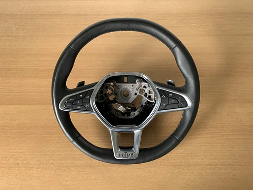 Leren stuurwiel renault clio V / captur INITIALE + flippers