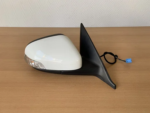 buitenspiegel Rechts volvo V50 S40 2010 tot 2012 wit