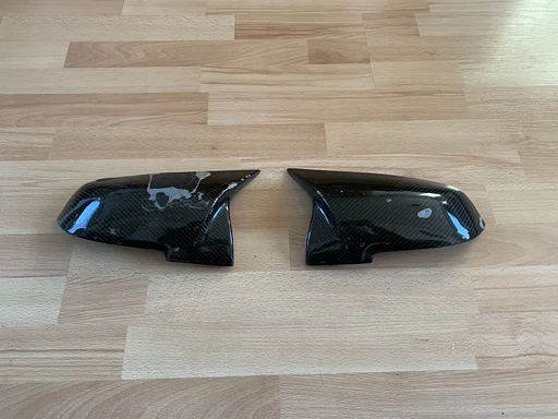 bmw 3 serie F30 F31 spiegelkap carbon links rechts gebruikte