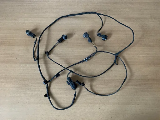 PDC sensoren mercedes zwart achterbumper A0009055504