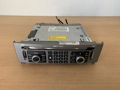 peugeot 308 2007 tot 2010 navigatie radio origineel 96646345