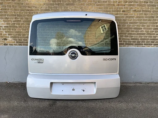 achterklep opel combo 2010 tot 2018 grijs / fiat doblo 2009+