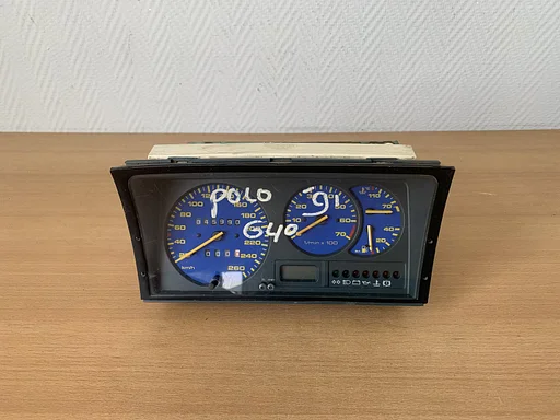 volkswagen polo II G40 tellerklok 1987 tot 1994 blauw + RPM