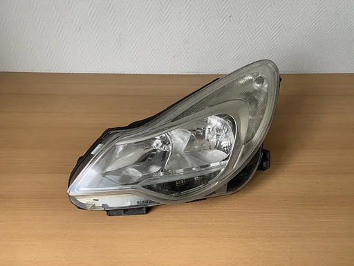koplamp Links opel corsa D facelift 2011 tot 2014 90014691