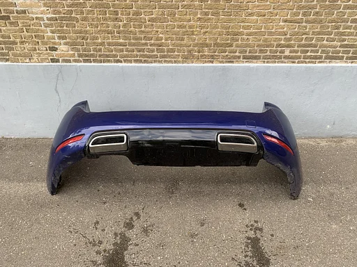 Achterbumper Peugeot 308SW II 2014-2020 blauw PDC