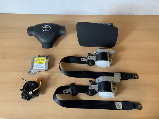 airbag set toyota aygo 5 deurs 2005 tot 2012