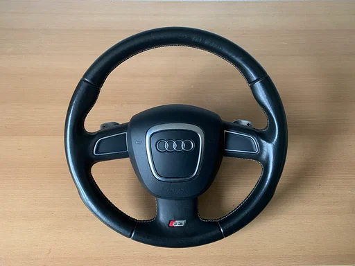 audi A3 S3 stuur met flippers 8P 2003 tot 2012 zonder knop