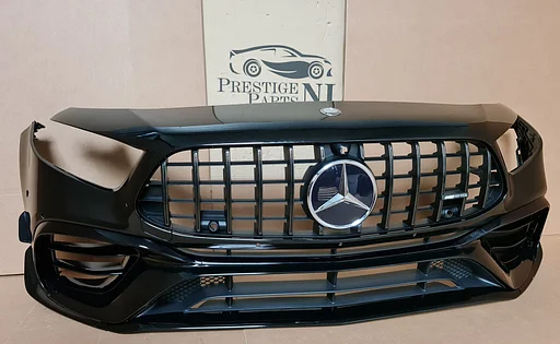 W177 A KLASSE 45 2021 A45 A45S AMG AERO VOORBUMPER ORIGINEEL
