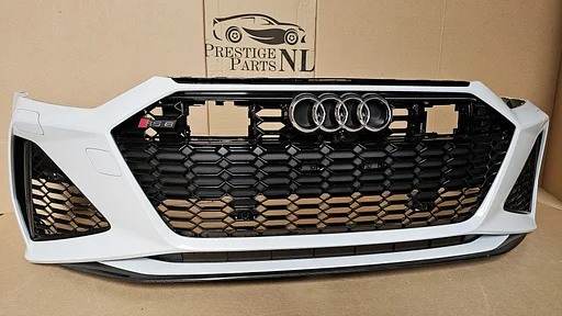 Voorbumper Audi A6 C8 4K RS6 ORIGINEEL 6xPDC CAMERA CARBON