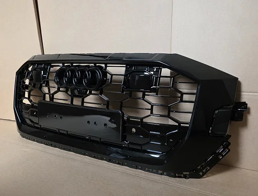 Grill Audi Q8 4M8 RSQ8 LOOK Grille SLINE SQ8 HOOGLANS ZWART