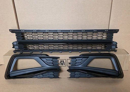 Bumper Mistlamp Roosters Cover VW POLO VI 2G GTI Volkswagen