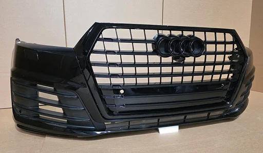 Voorbumper Audi Q7 4M0 SQ7 Origineel Bumper 6xPDC KLS S-LINE