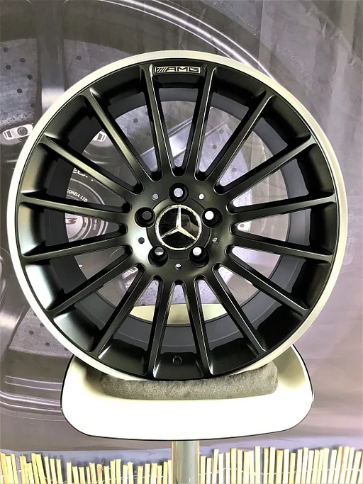 19 inch 5x112 Mercedes W204 Multispoke AMG Look Breedset Velgen Nieuw