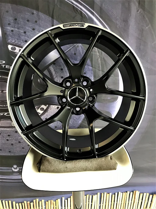 18 inch 5x112 Mercedes C klasse 507 Style Look Breedset Velgen Nieuw