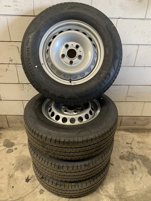 VW Crafter stalen wielen Beschikbaar