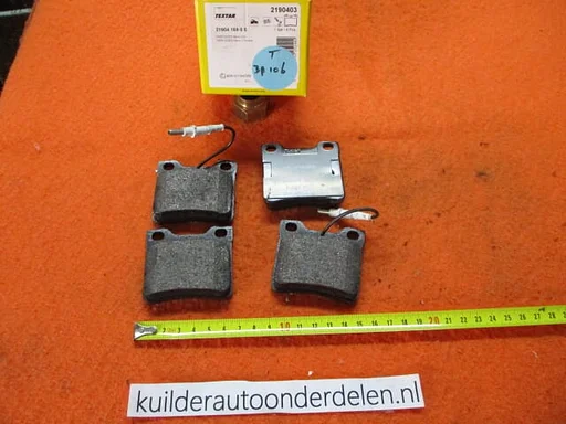 Remblokken achter Mercedes V Klasse Vito W638 Textar 2190403 0024204820