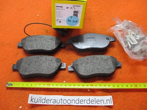 Remblokken voorzijde Fiat Bravo II Doblo Multipla Textar 2370802 BP338 71752990