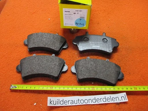Remblokken voorzijde Nissan Interstar Renault Master II Opem Movano A 1605980 bp343 2361301 770123727