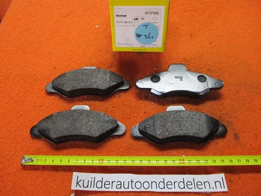 Remblokken voorzijde Ford Ecort V escort VI Orion III Textar bp361   1031781