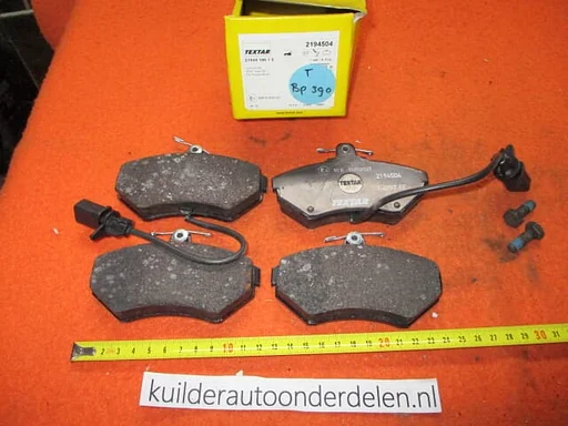 Remblokken voorzijde Audi A4 Seat Exeo VW Passat B5 Textar 2194504 BP390  8E0615115