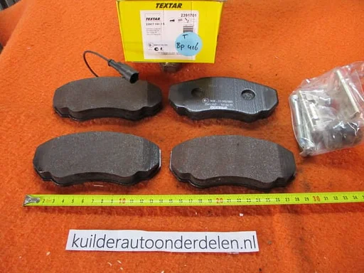 Remblokken voorzijde Citroen Jumper Fiat Ducato Peugeot Boxer Textar 2391701 BP416 425242