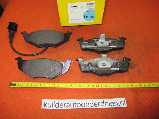 Remblokken voorzijde Skoda Fabia I  Textar 2186801 BP434  6Q0698151B