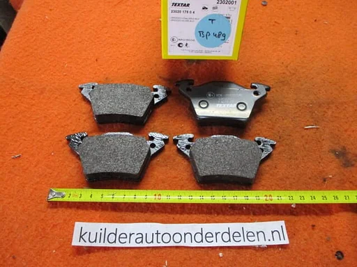 Remblokken achter Mercedes Vito W638 V klasse Textar 2302001 BP489 BLF1210   A0004214210