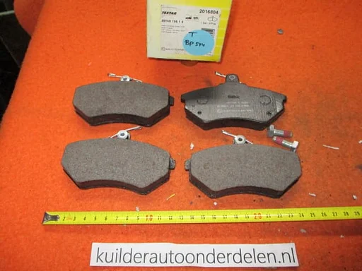 Remblokken voorzijde Audi 80 Cabriolet VW Passat B3/B4 Corrado BP514 Textar 2016804 357698151B