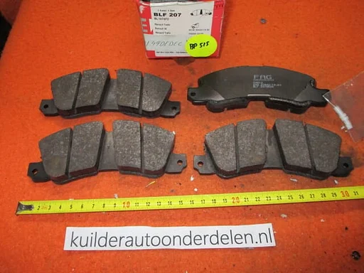 Remblokken voorzijde Renault Traffic Opel Arena BP515  BLF207  7701200648