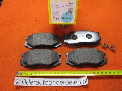 Remblokken voorzijde Daihatsu Terios Mitsubishi Colt lancer TEXTAR 2165001 MB618736