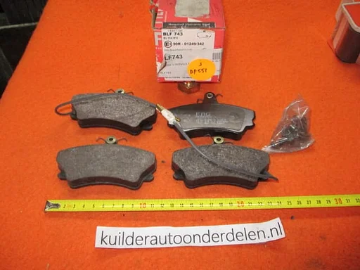 Remblokken voorzijde Renault Espace II  FTE BLF743  BP551  6025170170