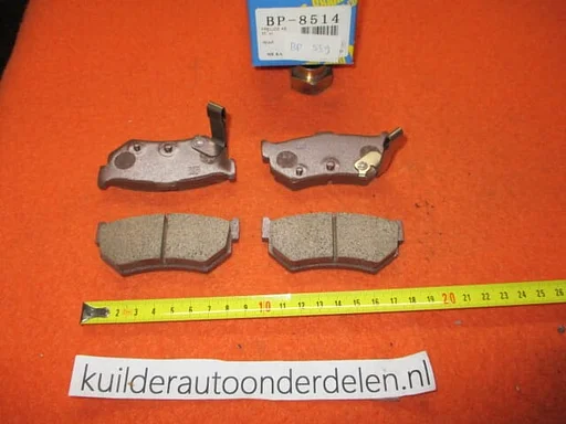 Remblokken achterzijde Honda Accord II Prelude II Swift GTI BP559 BP8514 BLF330
