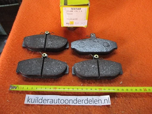 Remblokken voorzijde Volvo 740 760 780 940 960 Textar BP707  2701751