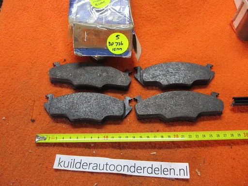 Remblokken VW Golf I en II Seat Ibiza II Passat B1 B2 BP736 ATE  110698151A