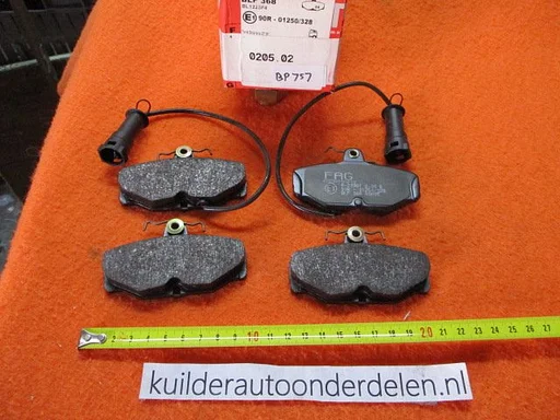 Remblokken achter Ford Scorpio I BP757 FTE blf368  1111283