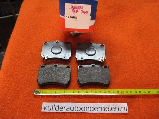 Remblokken voorzijde Kia Pride Mazda 121 da BP799 AD1220RB DA193328Z
