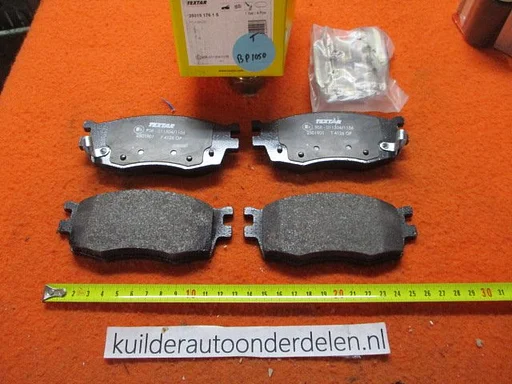 Remblokken voorzijde Hyundai Accent III i20 Kia Rio II BP1050 Textar 2501902 581011GA00