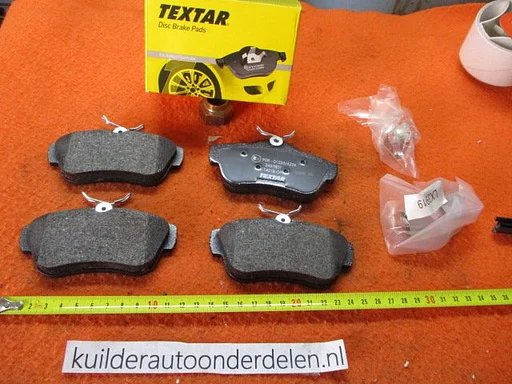 Remblokken achter Citroen Jumpy Fiat Scudo Peugeot Expert vanaf 2007 BP1102 Textar 2457801 425367