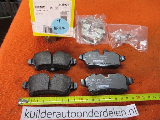 Remblokken achter Mercedes M klasse R klasse bp1128 Textar 2392301  0044205220