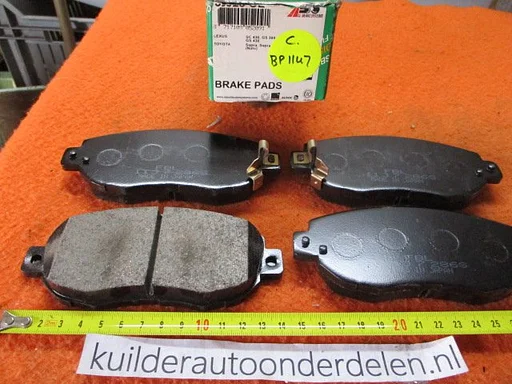 Remblokken voorzijde Lexus GS RX Toyota Supar A8  BP1147 FBJ   0446514080