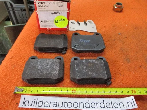 Remblokken achter Mitsubishi Lancer Evo Nissan 350Z BP1164 TRW gdb3350  4406012U87