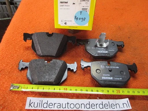 Remblokken voorzijde Bmw 7 serie e65 BP1198 Textar 2344702  34216753850